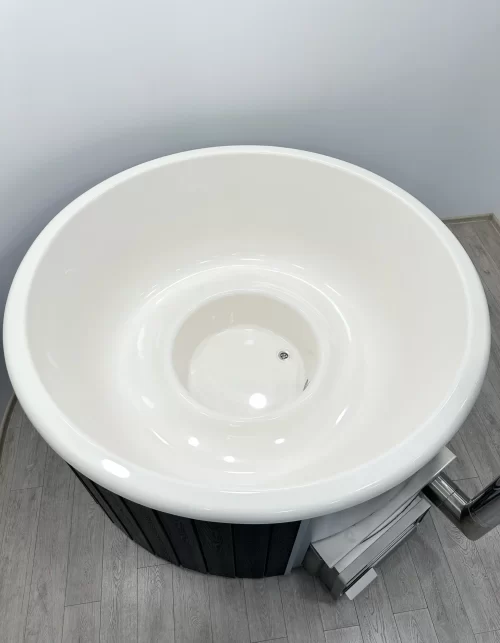 Hot tub Acryl Elite WPC schwarz weiss 2